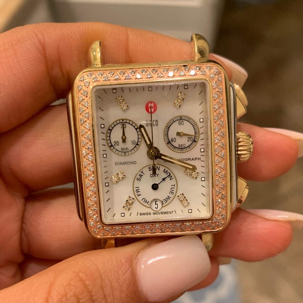 Michele Deco watch head